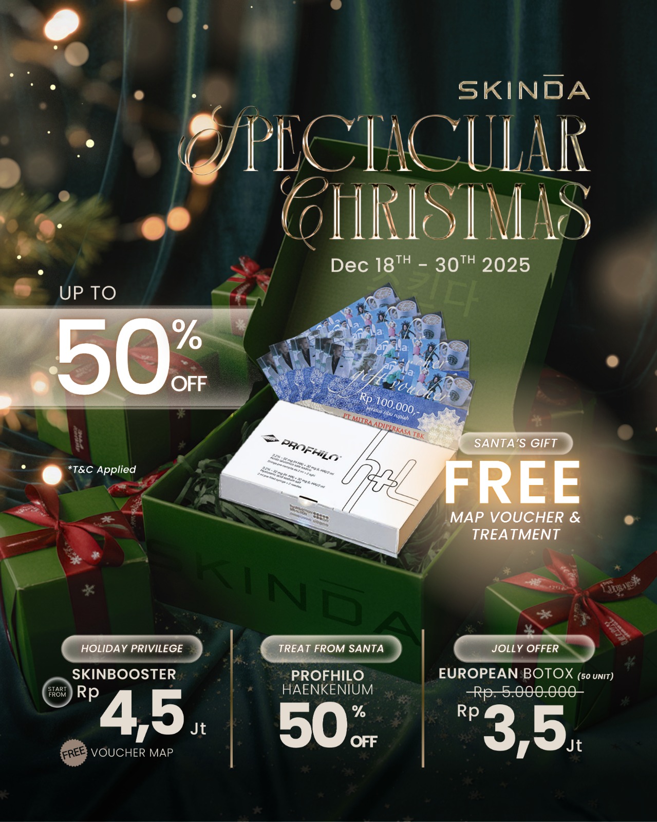 𝑺𝑷𝑬𝑪𝑻𝑨𝑪𝑼𝑳𝑨𝑹 𝑪𝑯𝑹𝑰𝑺𝑻𝑴𝑨𝑺 🎄🎁 ”𝑲𝒖𝒏𝒄𝒊 𝑲𝒖𝒍𝒊𝒕 𝑮𝒍𝒐𝒘𝒊𝒏𝒈 𝑳𝒊𝒃𝒖𝒓𝒂𝒏 𝑵𝒂𝒕𝒂𝒍 𝑻𝒆𝒍𝒂𝒉 𝑯𝒂𝒅𝒊𝒓"  ║ DISKON HINGGA 50% ║▌